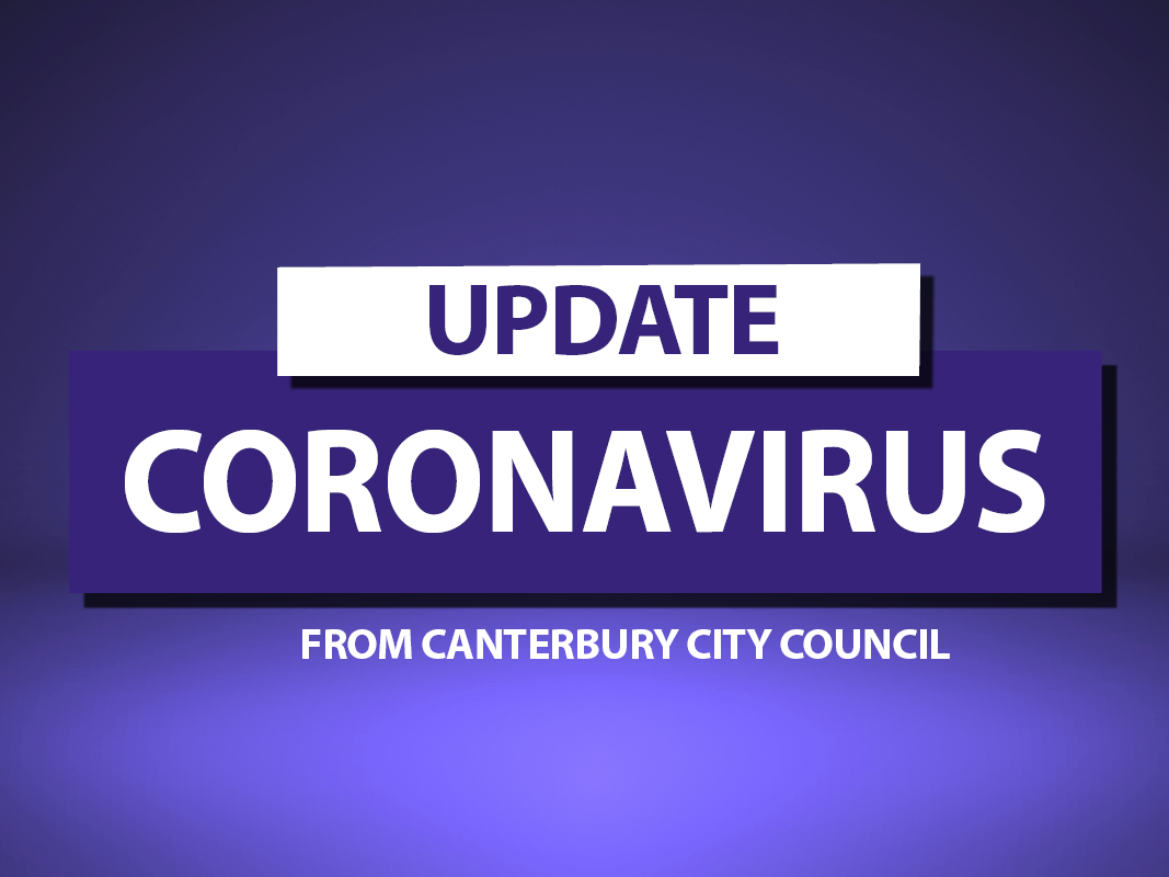 Coronavirus update from Canterbury City Council