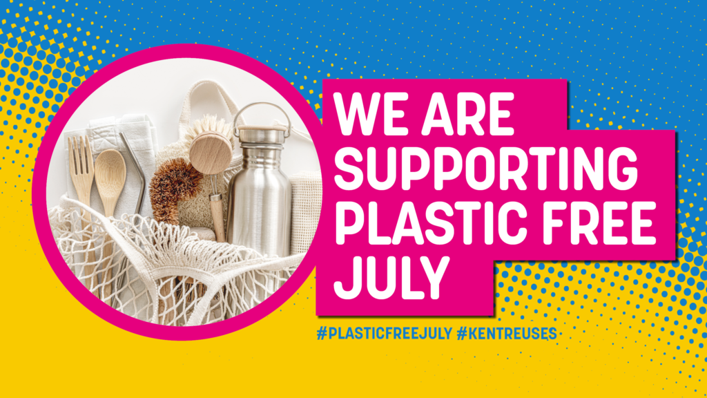 We are supporting Plastic Free July