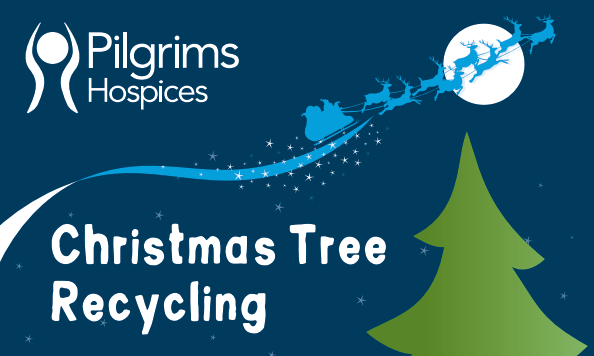 Christmas tree recycling: Pilgrims Hospices
