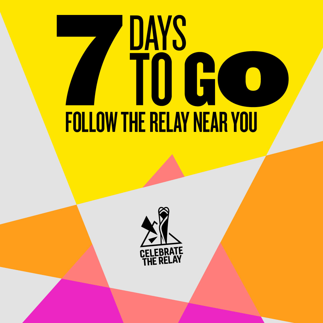 Queens baton relay seven days to go