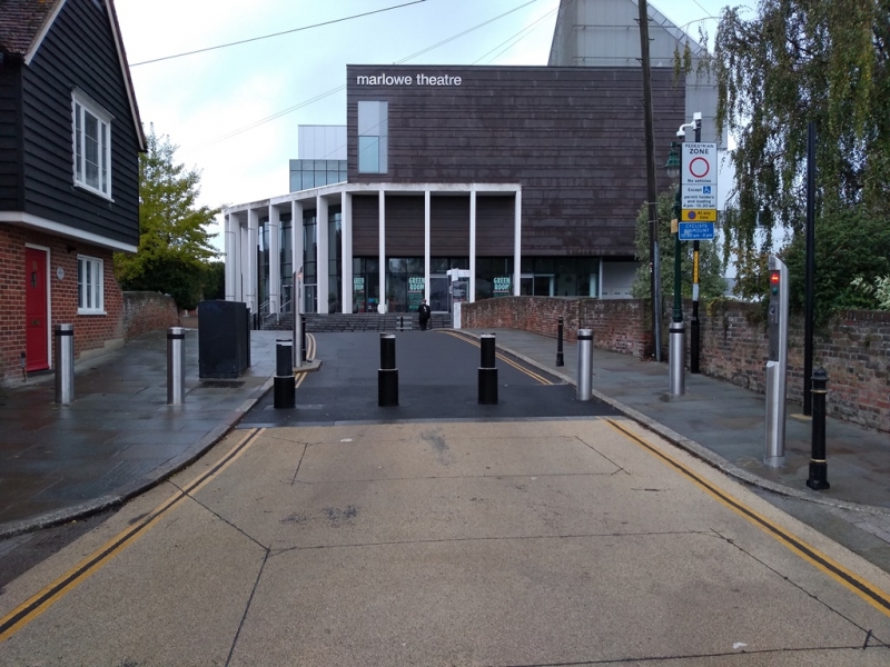 City centre bollards system set to be switched on