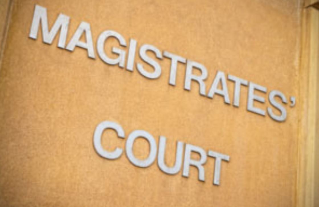 Magistrates' Court sign