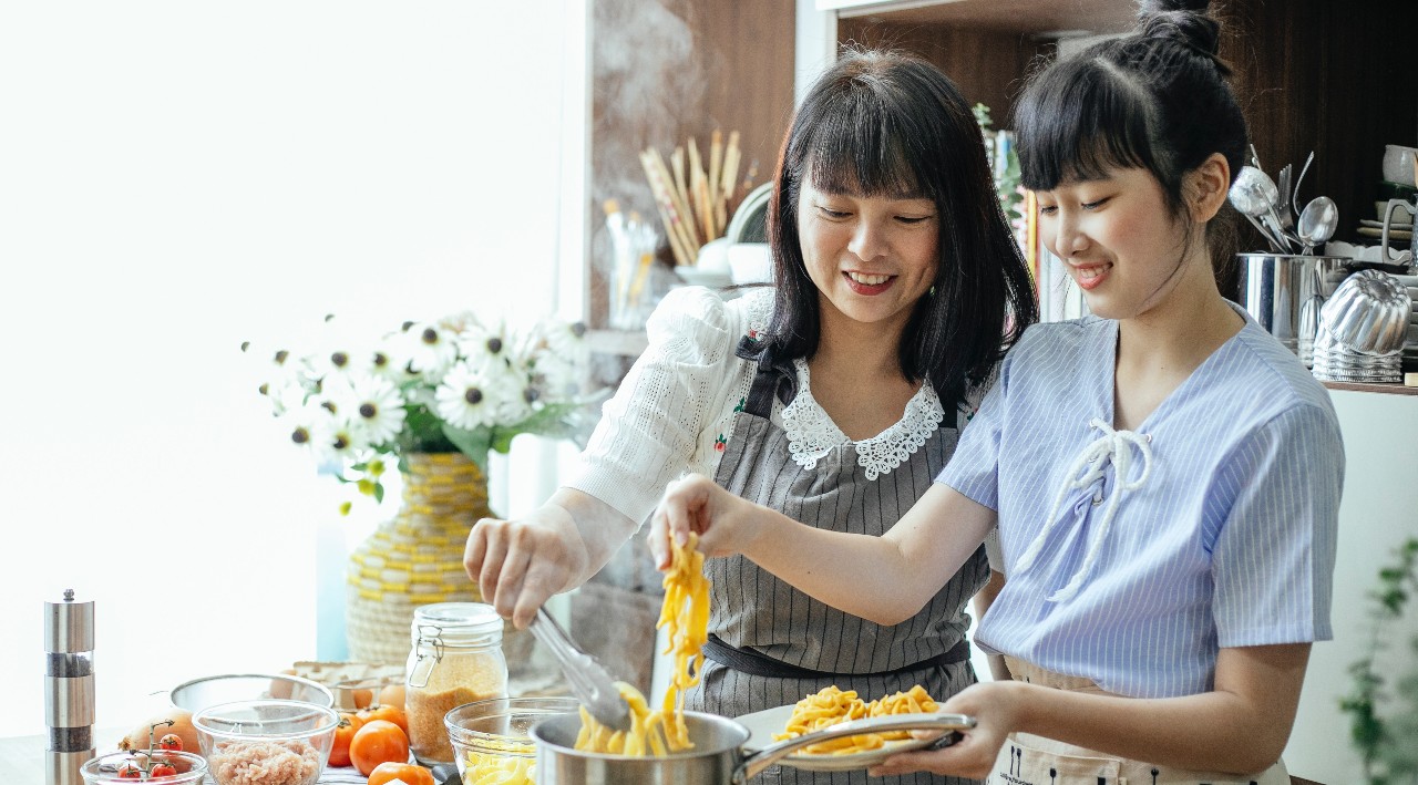 preparing food