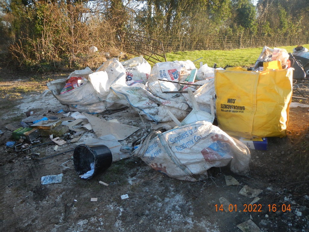 Flytipping in Westcourt Lane